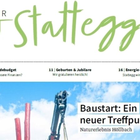 Die neue Gemeindezeitung – in Kürze in allen Stattegger Postkästen