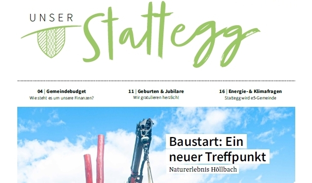 Gemeindezeitung Titelseite Frühling 2021
